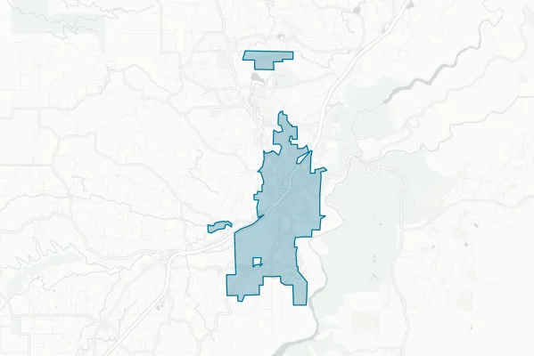 City of Auburn — detail map