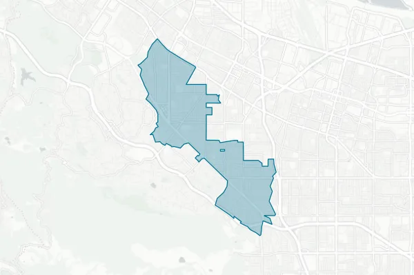 City of Los Altos — detail map