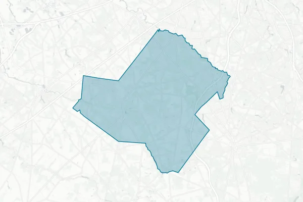 Clearview Regional High School District — detail map