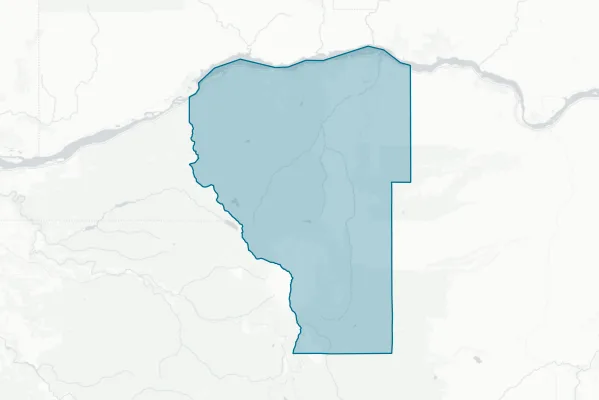 Hood River County — detail map