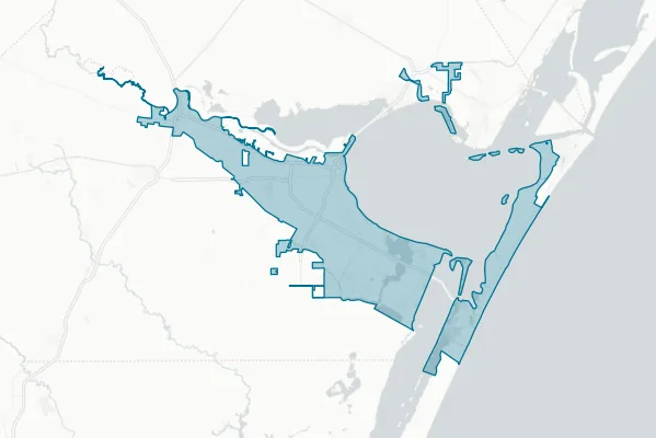 City of Corpus Christi — detail map