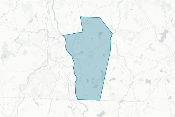 Hudson School District — detail map