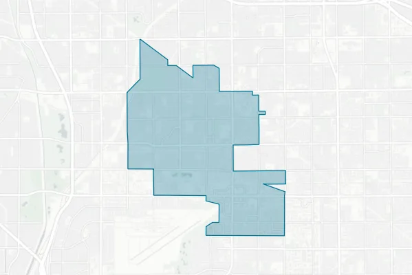 City of Cypress — detail map