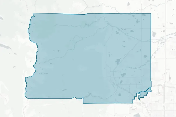 County of Boulder — detail map