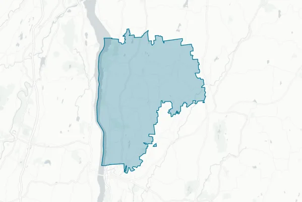 Hyde Park Central School District — detail map