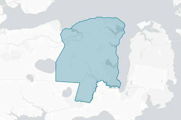 Tyrrell County Board of Education — detail map