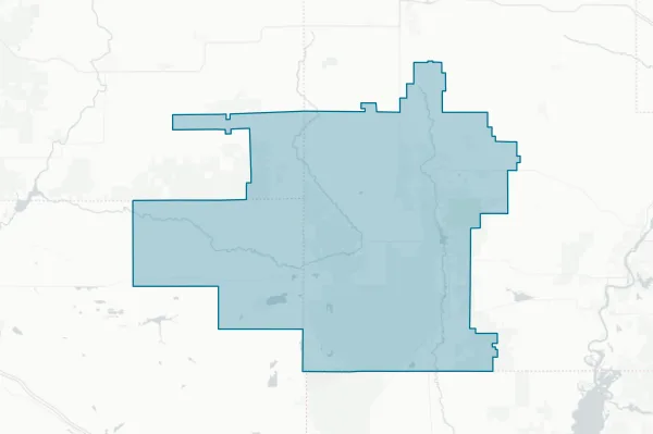 Pittsville School District — detail map