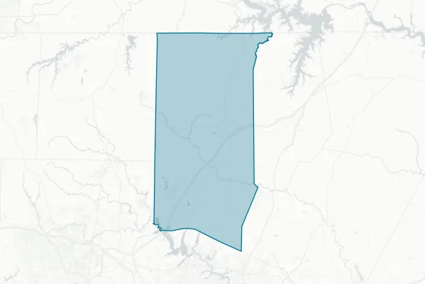 Granville County — detail map