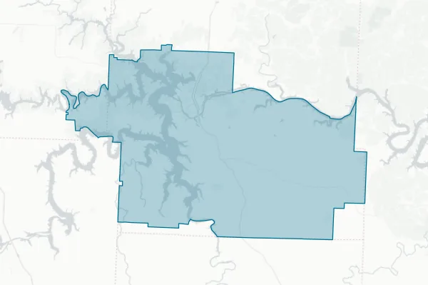 Warsaw R-IX School District — detail map