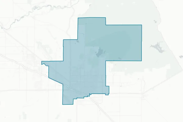 Merced City School District — detail map