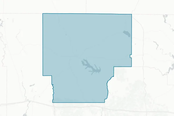 Claiborne Parish Police Jury — detail map