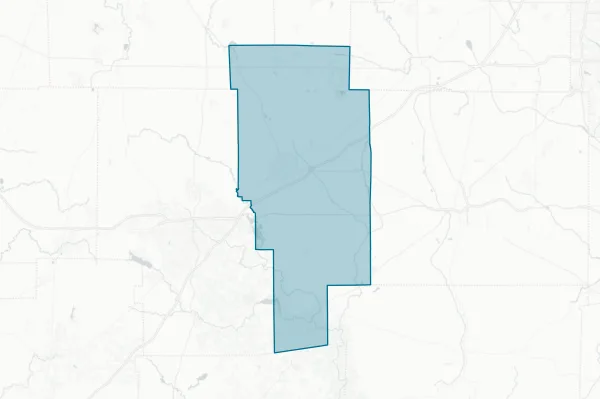 Ashland County — detail map