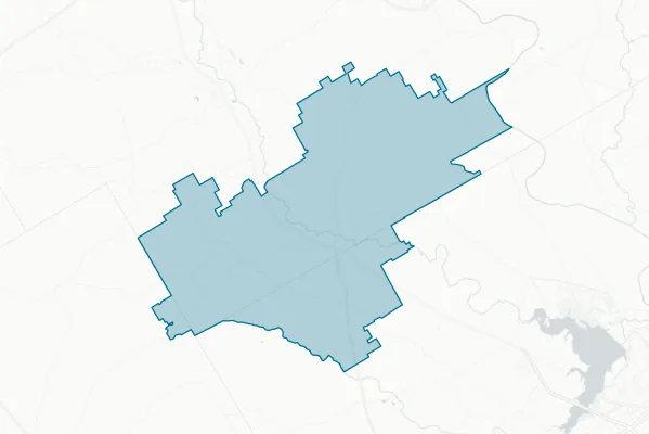 Valley Mills Independent School District — detail map