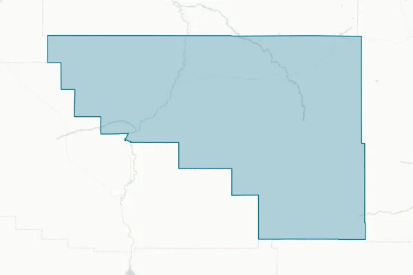 Washakie County — detail map