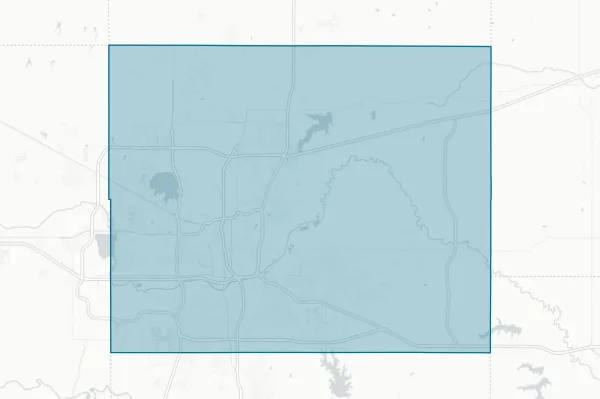 Oklahoma County — detail map