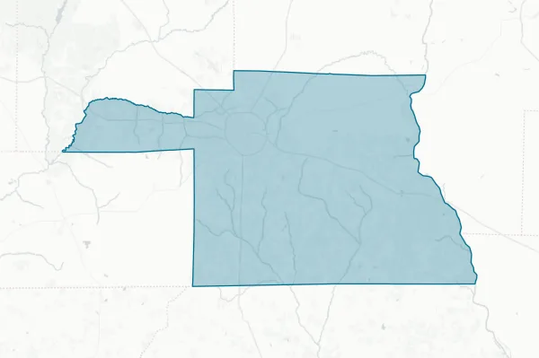 Houston County Commission — detail map