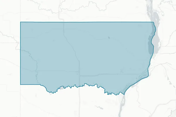 Clinton County — detail map