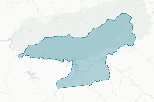 County of Swain — detail map