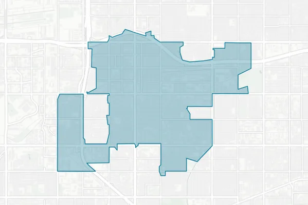 City of Hawthorne — detail map