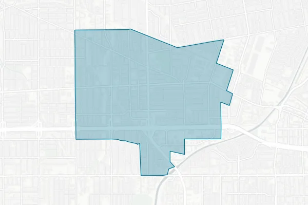 Rosemead School District — detail map