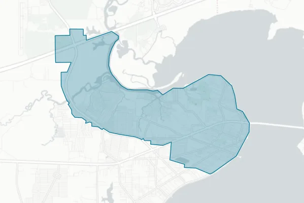 City of Bay St. Louis — detail map