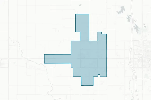 The City of Lone Grove — detail map