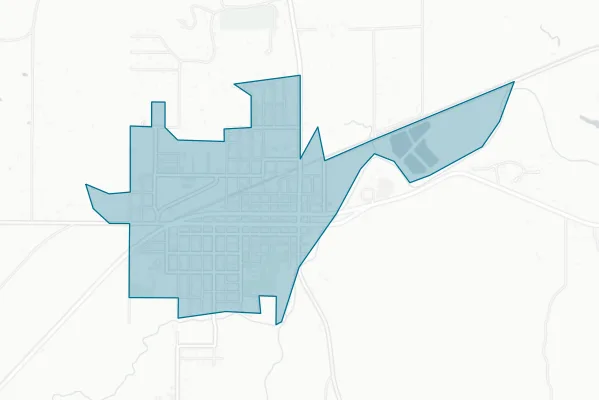 City of Vale — detail map