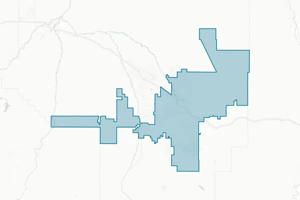 Bozeman School District No. 7 — detail map