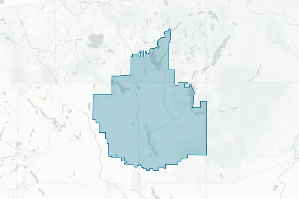 Rice Lake Area School District — detail map