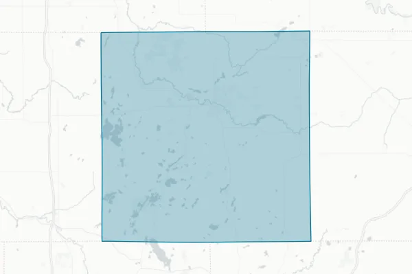 County of Barry — detail map