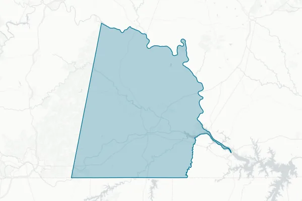 County of Halifax — detail map