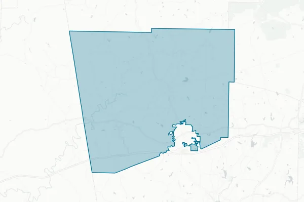 Haralson County Board of Education — detail map