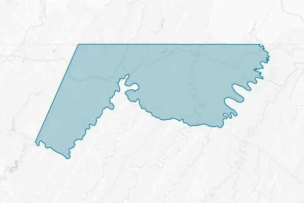 Allegany County — detail map