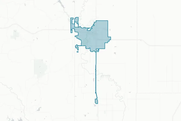 City of Bartlesville — detail map