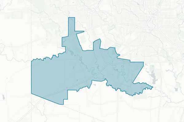 Southwest Independent School District — detail map