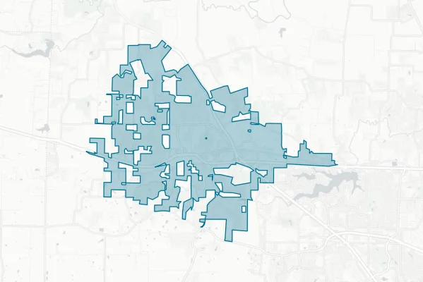 City of Wentzville — detail map