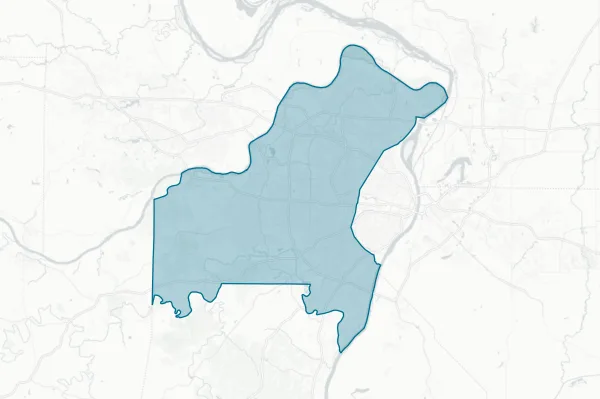 St. Louis County — detail map