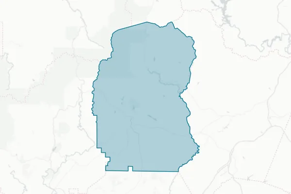 White County — detail map