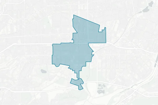 City of Rosemead — detail map
