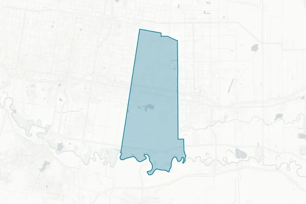 Donna Independent School District — detail map