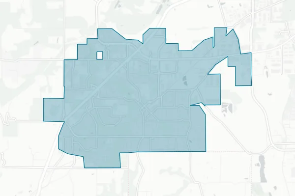 City of Sherwood — detail map