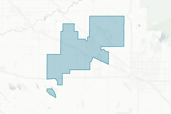 Atwater Elementary School District — detail map