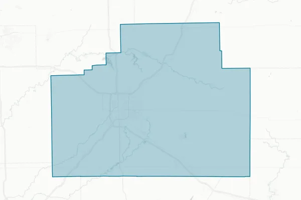 McLean, County Of — detail map
