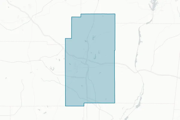 Lee County — detail map