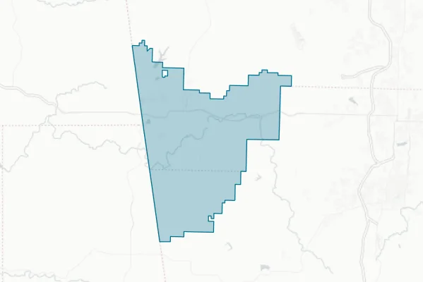 Siloam Springs School District — detail map
