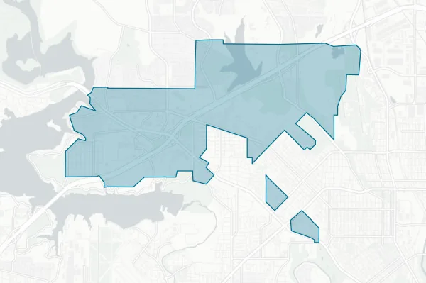 Lake Worth Independent School District — detail map