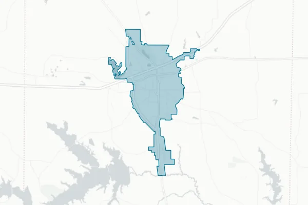 City of Mount Pleasant — detail map