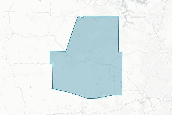Paulding County Board of Education — detail map