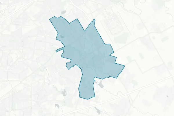 City of Converse — detail map