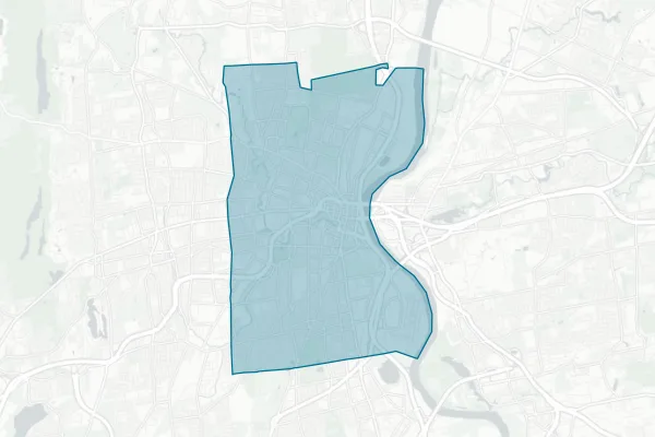City of Hartford — detail map